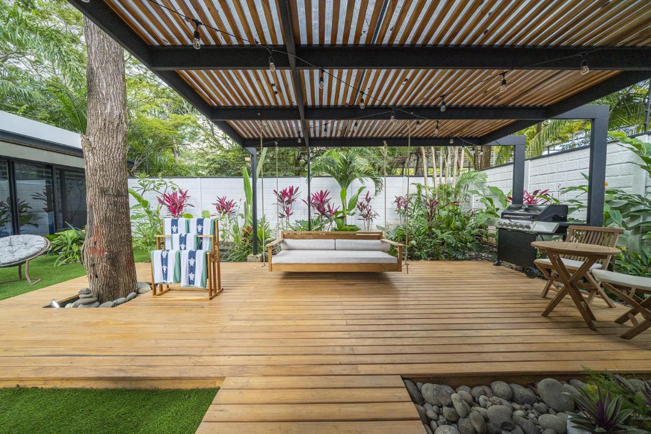 Playa Potrero - New Modern House, Pool In Guitar Shape - Casa Guitarra Villa Exterior foto